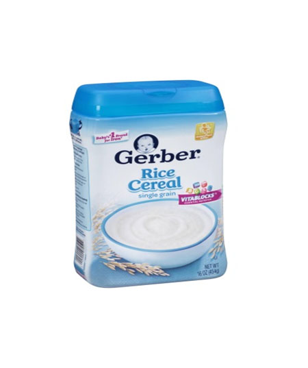 GERBER RICE CEREAL