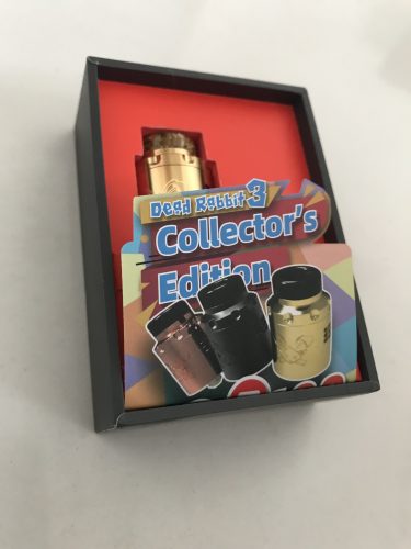 Dead Rabbit 3 Gold Dual-Coil RDA by Hellvape photo review