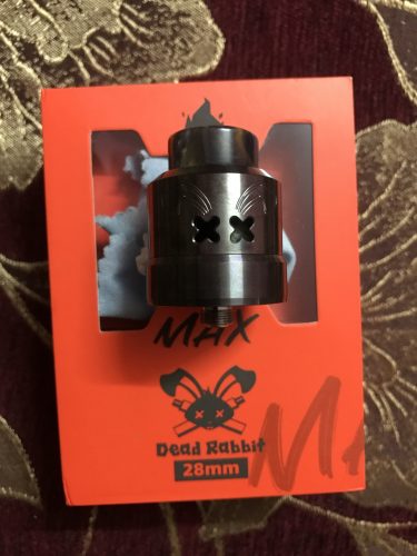 Dead Rabbit Max RDA Gunmetal BY Hellvape photo review